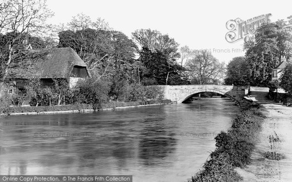 Photo of Romsey, Middlebridge And River Test 1932