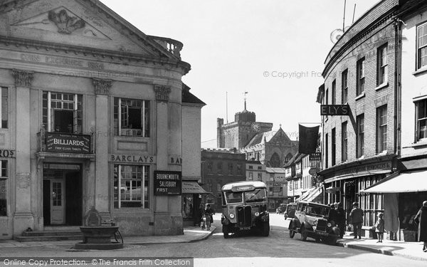 Photo of Romsey, Old Corn Exchange 1932