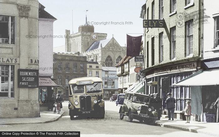 Photo of Romsey, Old Corn Exchange 1932