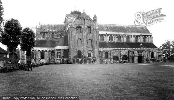 Photo of Romsey, The Abbey c.1960