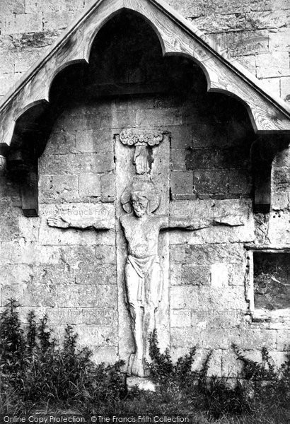 Photo of Romsey, The Abbey Crucifix 1898