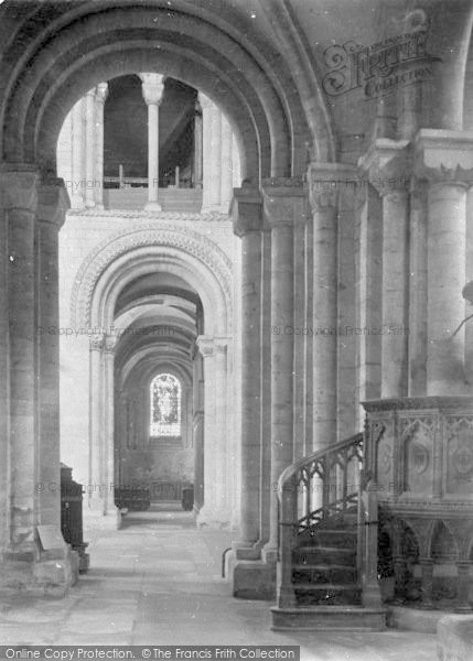 Photo of Romsey, The Abbey, North Aisle 1932