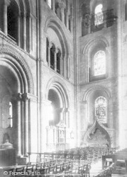The Abbey, South Transept 1903, Romsey