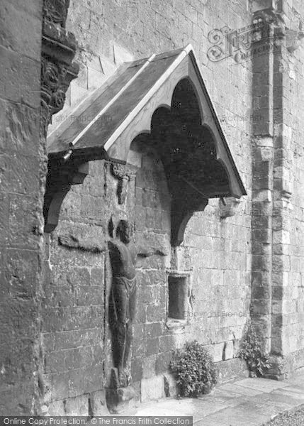 Photo of Romsey, The Abbey, The Crucifix 1932
