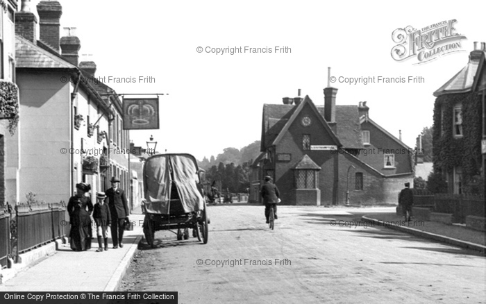 Photo of Romsey, The Crown Inn, Winchester Road 1911