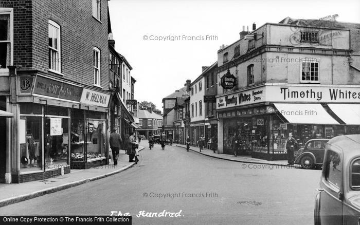 Photo of Romsey, The Hundred c.1950