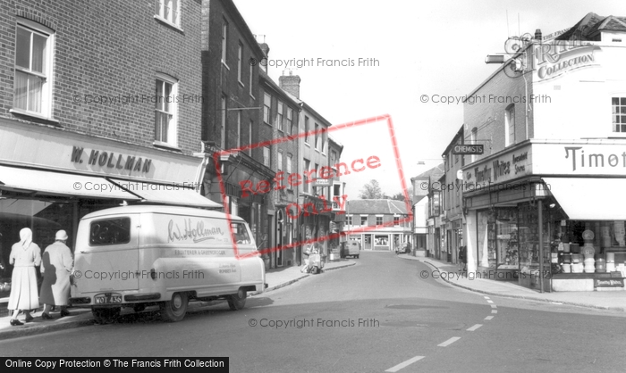 Photo of Romsey, The Hundred c.1965