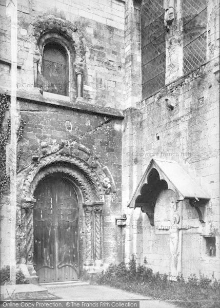 Photo of Romsey, The Nun's Door And Crucifix 1903