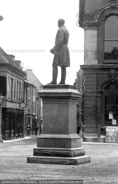 Photo of Romsey, The Palmerston Monument 1898