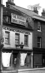The Romsey Drug Store 1903, Romsey