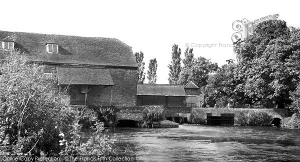 Photo of Romsey, The Salmon Leap c.1955