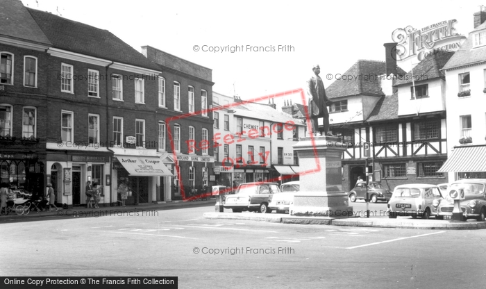 Photo of Romsey, The Square c.1965