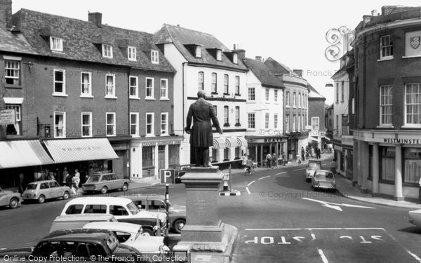 Photo of Romsey, The Square c.1965