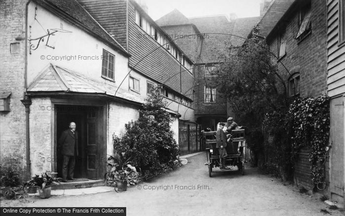 Photo of Romsey, The White Horse Hotel 1903