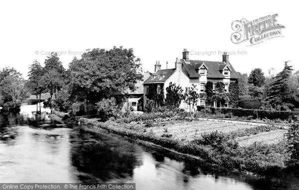 Photo of Romsey, View From Romsey Bridge 1898