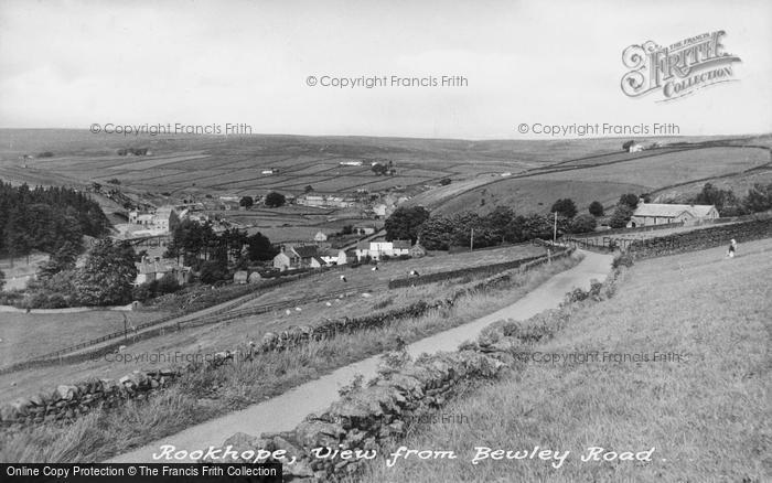 Photo of Rookhope, From Bewley Road c.1955