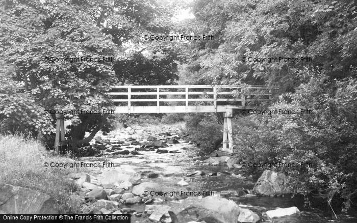 Photo of Rookhope, The Woods Bridge c.1955