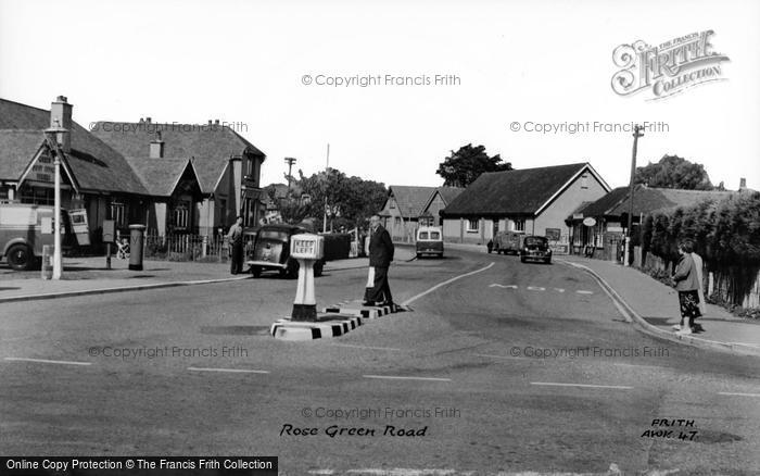 Photo of Rose Green, Rose Green Road c.1960