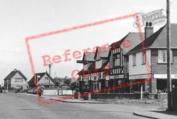 The Shops, Rose Green Road c.1955, Rose Green
