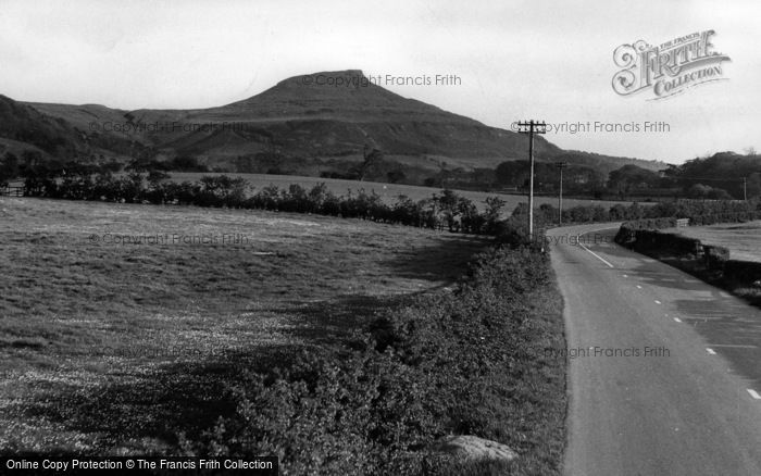 Photo of Roseberry Topping, c.1960