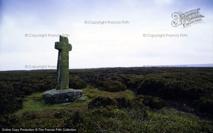 Photo of Rosedale Abbey, Ancient Ralph Cross, Rosedale Head c.1990