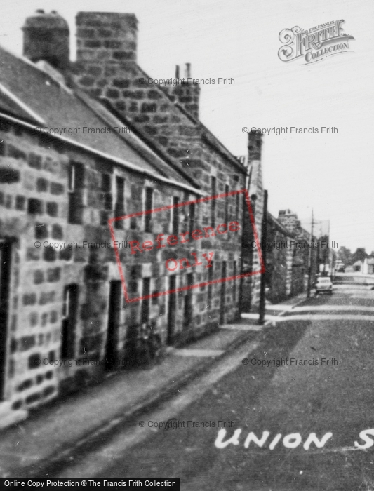 Photo of Rosehearty, Union Street c.1960