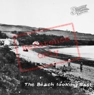 The Beach Looking East c.1950, Rosemarkie