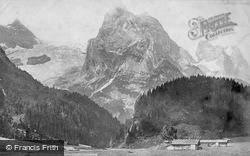 The Wellhorn And Wetterhorn c.1872, Rosenlaui