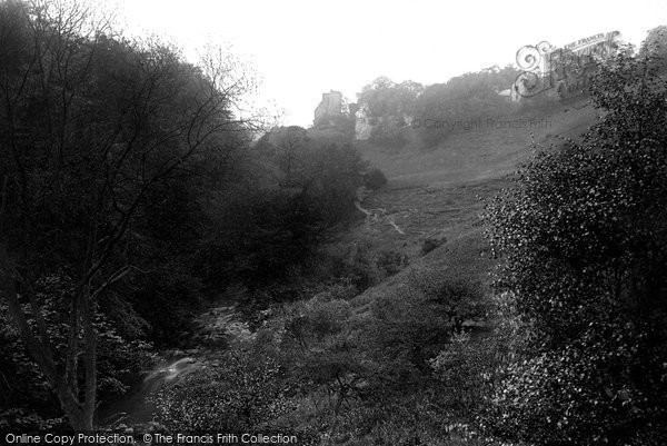 Photo of Roslin, Castle From The Glen 1897