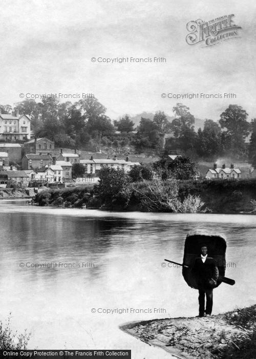 Photo of Ross On Wye, A Coracle Man 1901