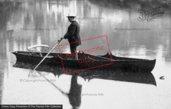 Photo of Ross On Wye, Boating On The River 1893