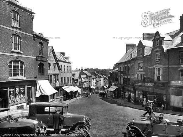 Photo of Ross On Wye, Broad Street 1925