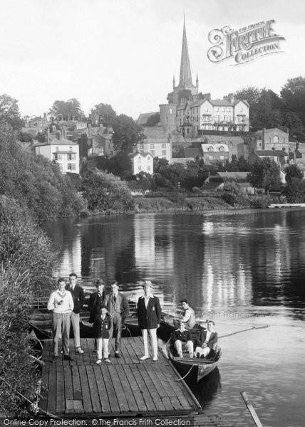 Photo of Ross On Wye, By The River Wye c.1920