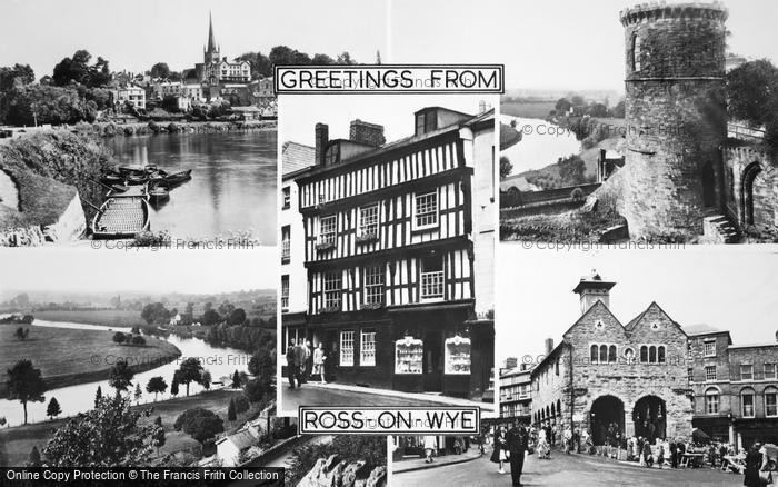 Photo of Ross On Wye, Composite c.1960