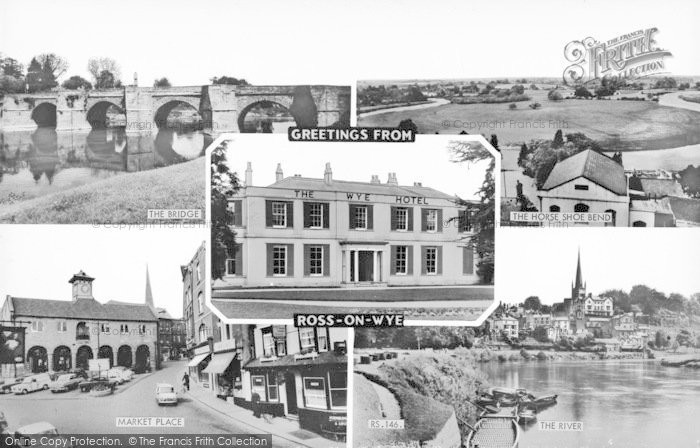 Photo of Ross On Wye, Composite c.1965
