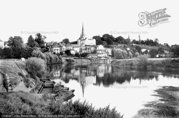 Photo of Ross On Wye, Evening Reflections c.1950