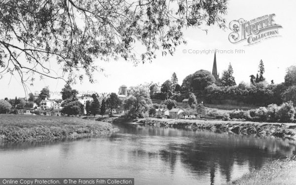 Photo of Ross On Wye, Evening Reflections c.1960