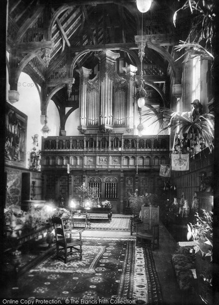 Photo of Ross On Wye, Goodrich Court Interior 1901