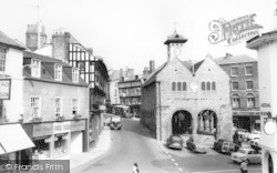 Market House And High Street c.1965, Ross-on-Wye