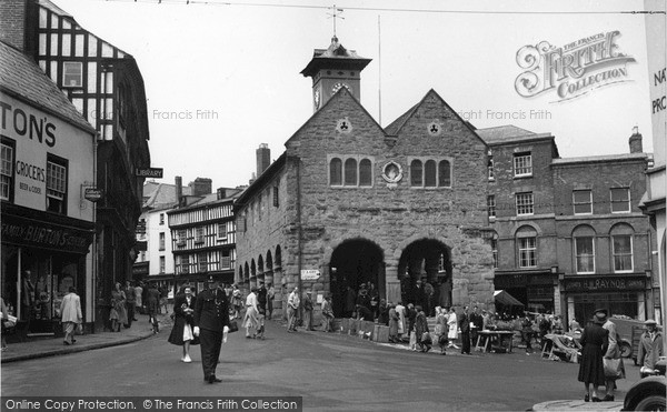 Photo of Ross On Wye, Market Place c.1955
