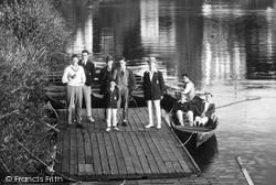On The Landing Stage c.1920, Ross-on-Wye
