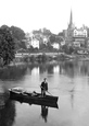 Punting On The River Wye 1901, Ross-on-Wye