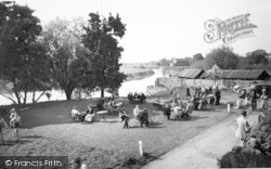 Riverside Tea Gardens c.1960, Ross-on-Wye