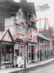 Shops And Picture Palace On Gloucester Road 1914, Ross-on-Wye
