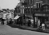 Shops In The Broad Street 1925, Ross-on-Wye