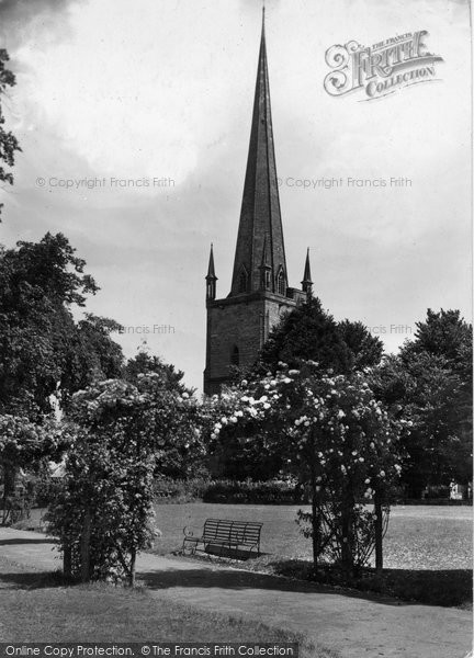 Photo of Ross On Wye, St Mary's Church From Prospect 1938