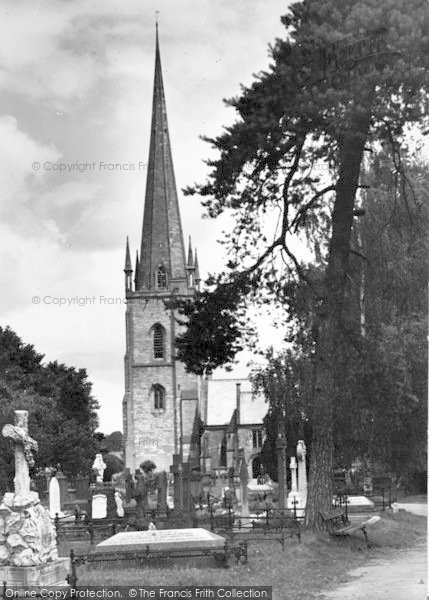 Photo of Ross On Wye, St Mary's Church From The South 1938