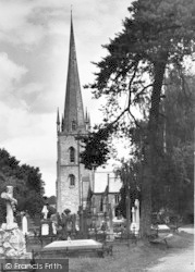 St Mary's Church From The South 1938, Ross-on-Wye