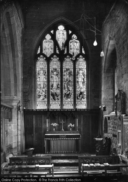 Photo of Ross On Wye, St Mary's Church, War Memorial Chapel 1938