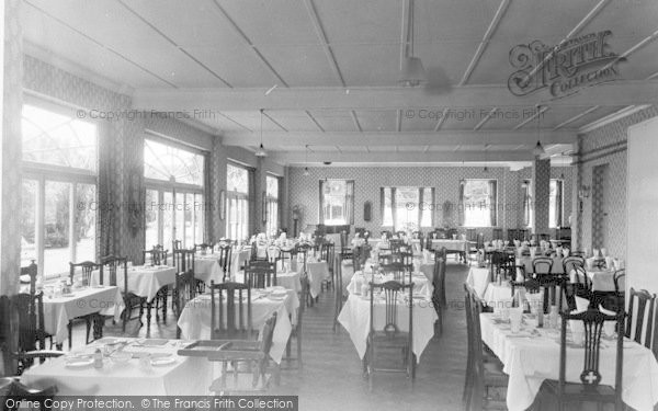 Photo of Ross On Wye, The Chase Hotel, Dining Room c.1960